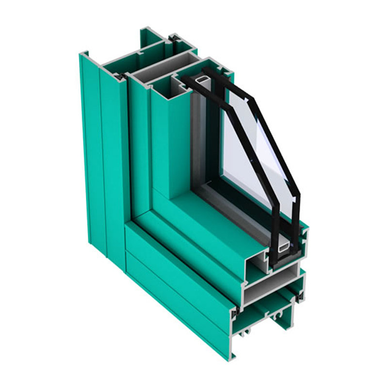 Nicht-thermische Aluminium-Flügeltürprofile