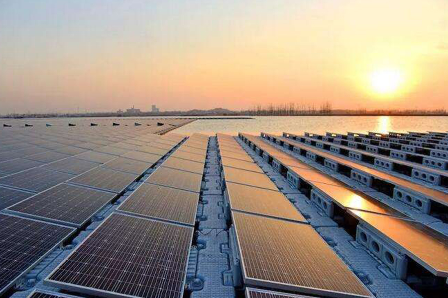 Baoying Sheyang Lake Fischerei-Solar-Hybridprojekt (Jiangsu)