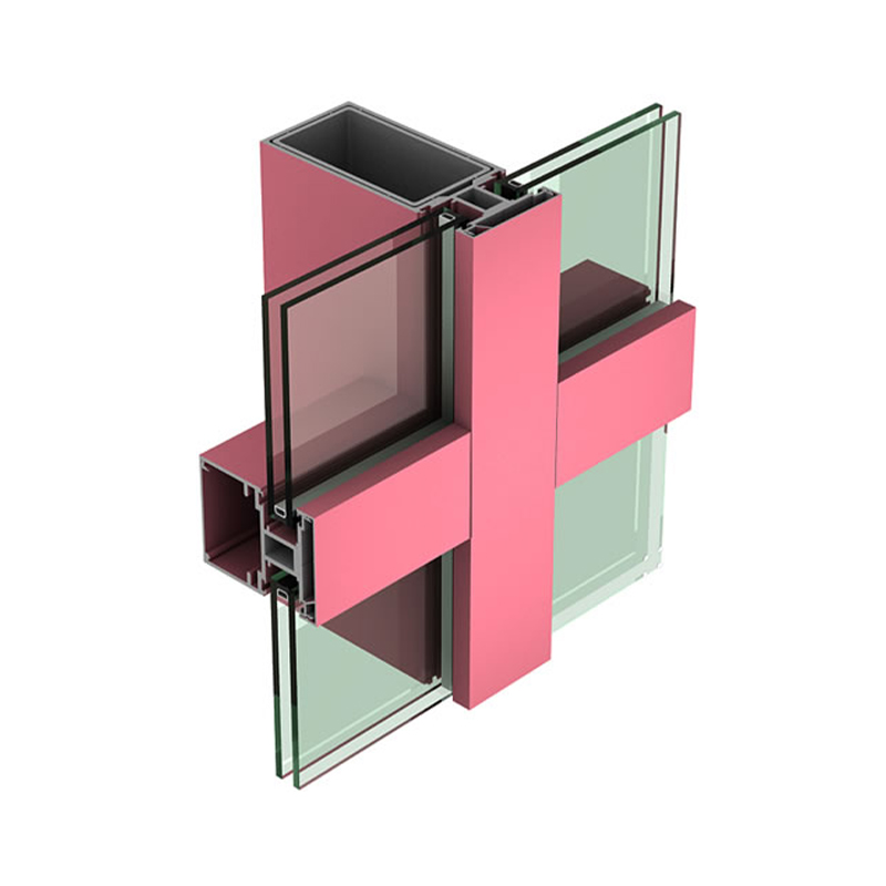 Aluminium-Vorhangfassadenprofile