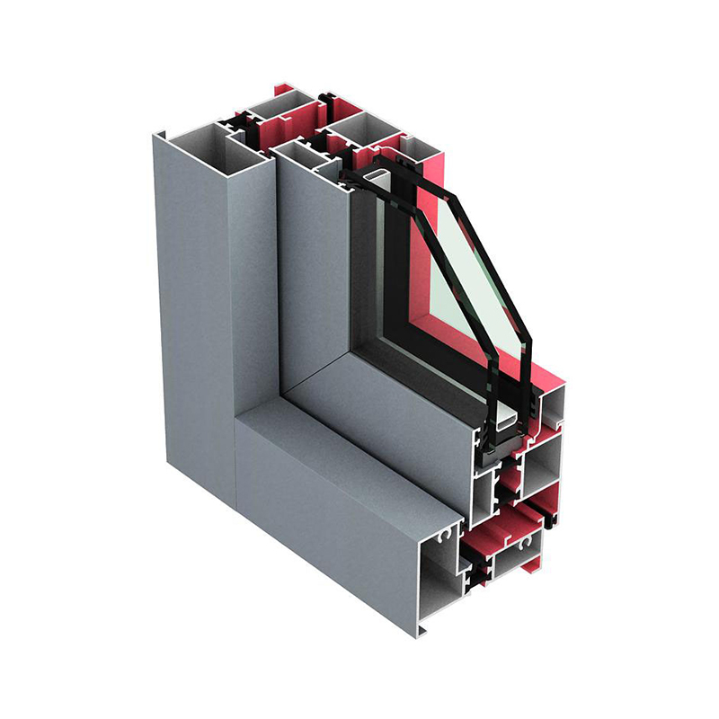 Flügelfensterprofile aus Aluminium mit thermischer Trennung