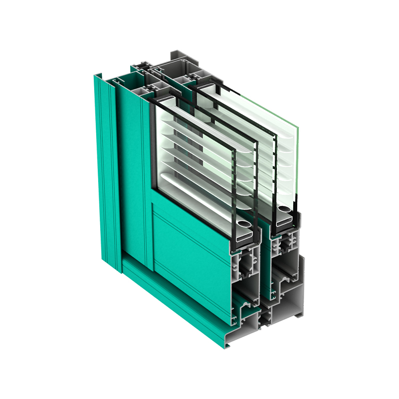 Schiebefensterprofile aus Aluminium mit thermischer Trennung