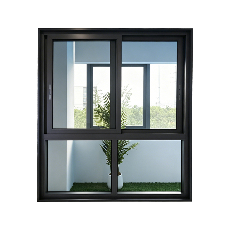 110 Dreibahniges Schiebefenster